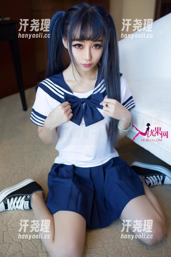 UGirls尤果网 - 疯狂收藏曲铭瑄校园图库，高清画面看一遍不够！