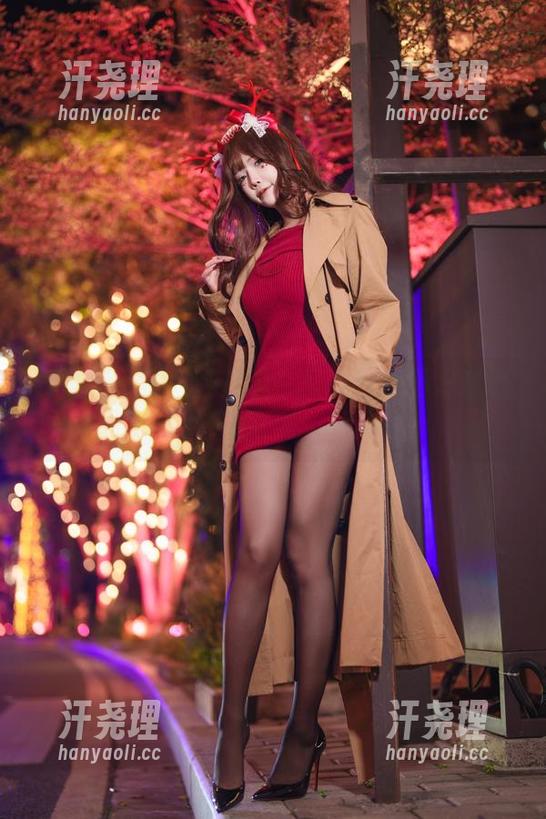 抱走莫子的定制写真，圣诞节都不好意思浪费啊～