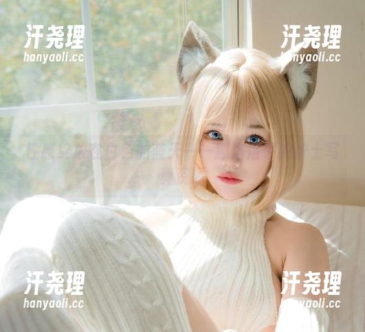 性感绽放在白色的蓝天——狐洛洛子的护士写真资源