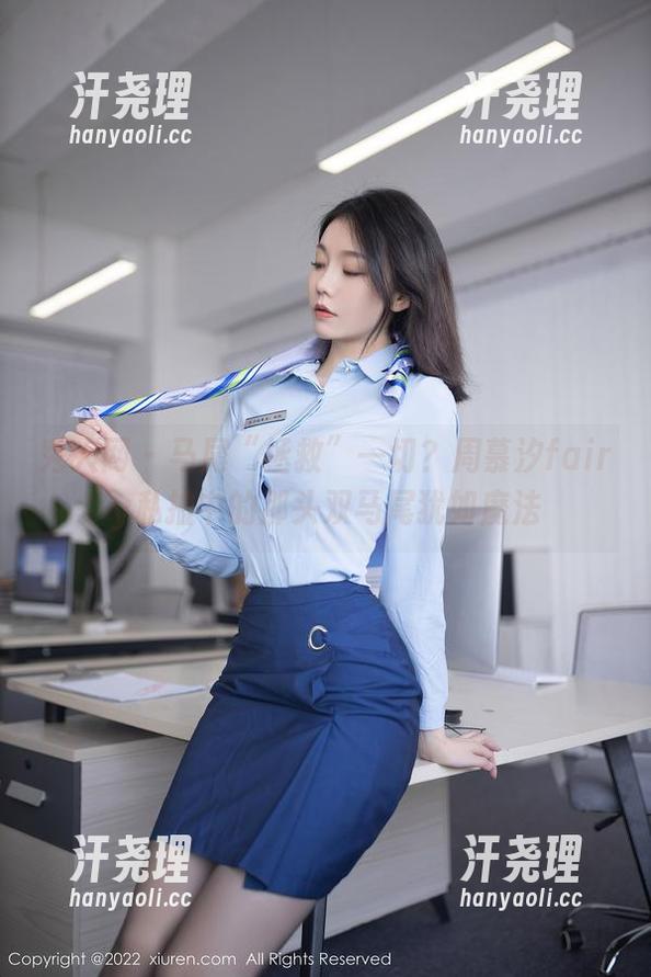 秀人网 - 马尾“拯救”一切？周慕汐fairy私拍中的那头双马尾犹如魔法